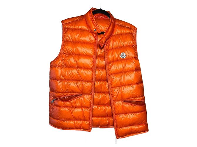 Moncler GUI WESTE GUI VEST Orange