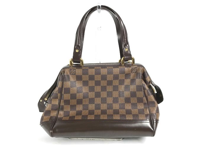Bolsa Louis Vuitton Damier Knightsbridge Marrom Damier ebene