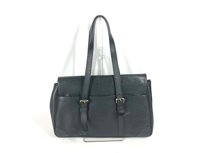 Borsa a Spalla Louis Vuitton Epi Segur MM Nero