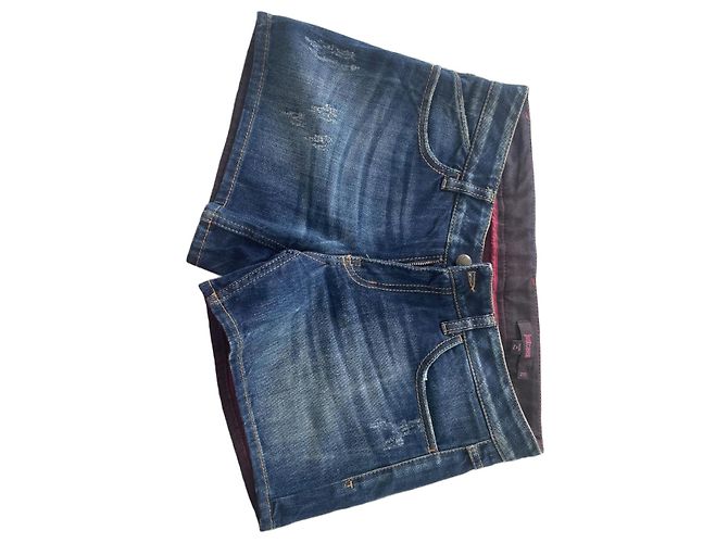 Just Cavalli Denim Shorts Dunkelblau