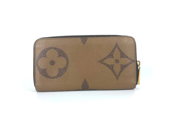 Louis Vuitton Brown Monogram Reverse Long Wallet