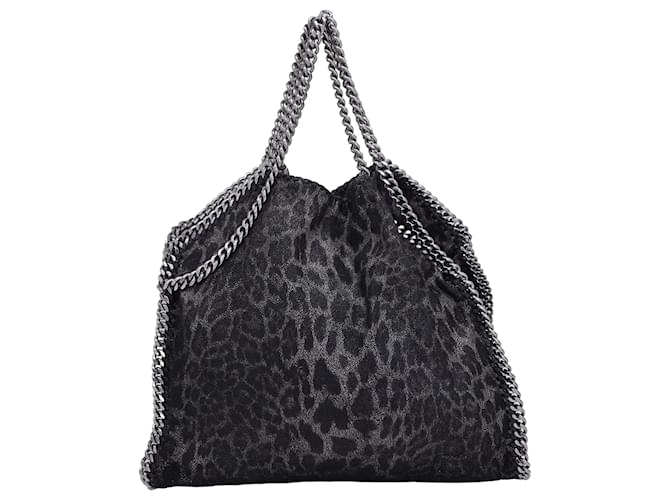 Stella Mc Cartney Borsa tote Falabella con stampa leopardata in