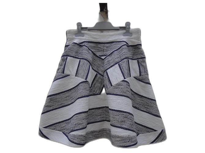 Gonna a trapezio 3.1 Phillip Lim cotone lino Multicolore