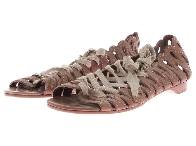 Marc Jacobs Sandalen T.EU 39 Leder Braun