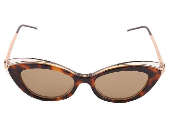 Elie Saab Gafas de sol marrones