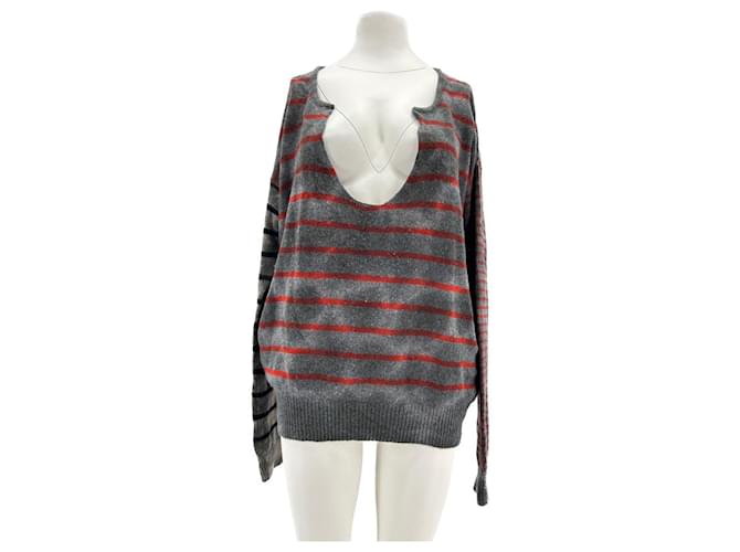 Autre Marque Raquel Allegra knitwear T.0-5 0 Cashmere Grey  ref.1633114