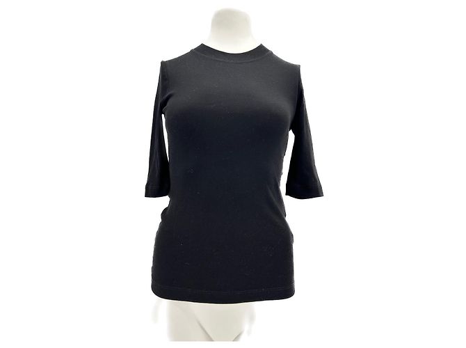 Autre Marque Rosetta Getty lidera T.International S Cotton Negro