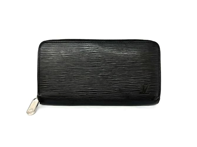Louis Vuitton Epi Leather Zippy Wallet Black  ref.1633367