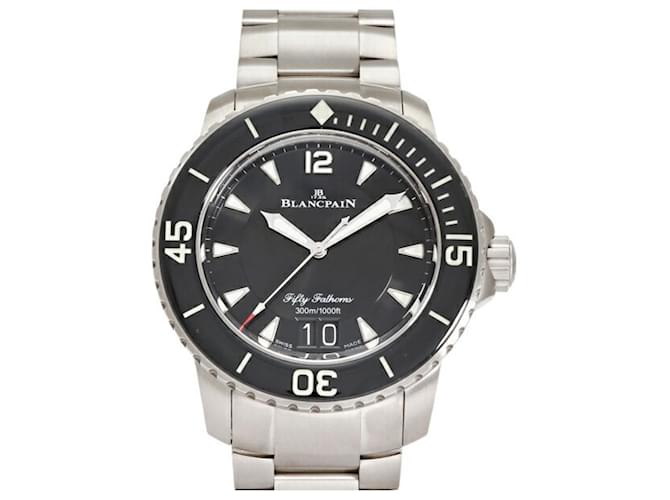 Blancpain Fifty Fathoms Large Date 5050-12B30-98B Men's Watch  ref.1634169