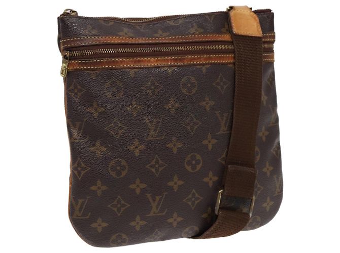 LOUIS VUITTON Monogram Pochette Bosphore Bolsa de Ombro M40044 LV Auth bs17578 Monograma