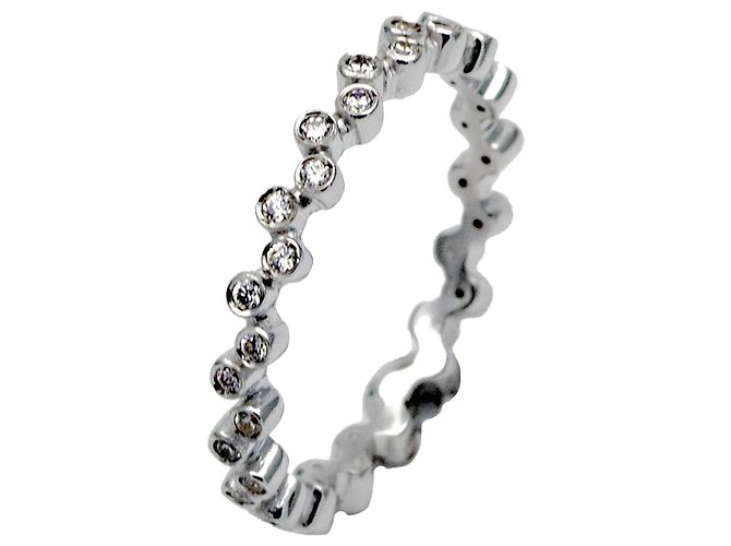 Autre Marque 19,2k Goldschmuckring Silber