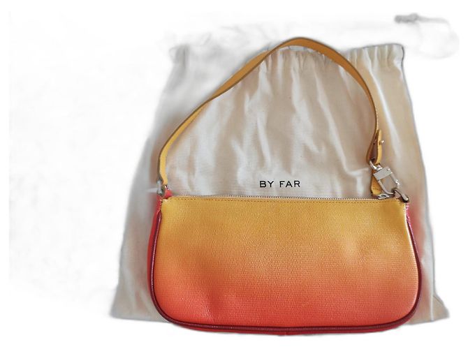 By Far Rachel leather handbag