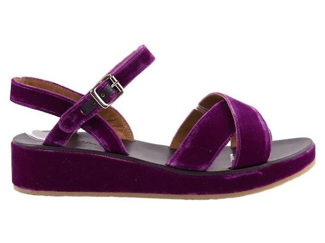 Apc Samt-Sandalen