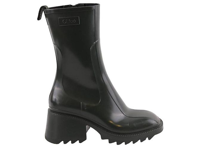 Chloé Botas verdes Plástico