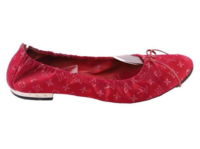 Louis Vuitton Bailarinas burdeos