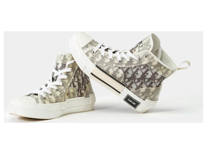 DIOR Black Canvas Shoe - 102103