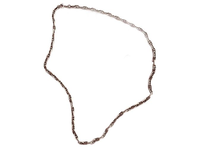 Hermès Colar vintage Prata Prata