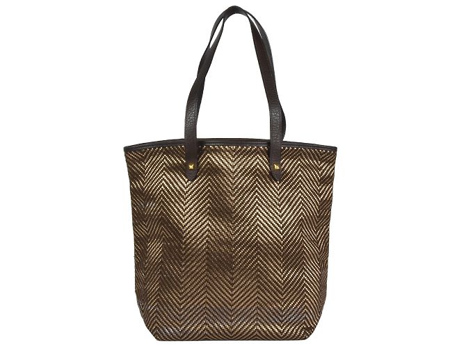Bolsa Tote MM Kaba Chennai da Hermès Marrom