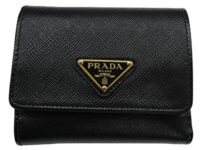 Designer Wallets Prada Flap Wallet Prada Women's Tri-fold Wallet