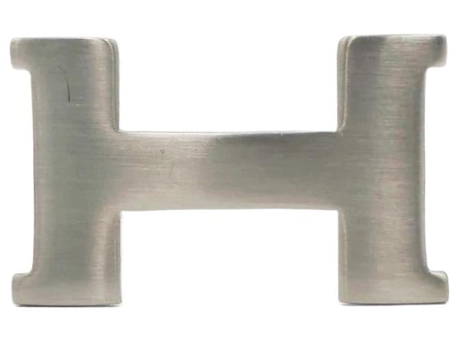 Hermès Hermes Constance Silver Buckle Silver hardware Metal  ref.1640619