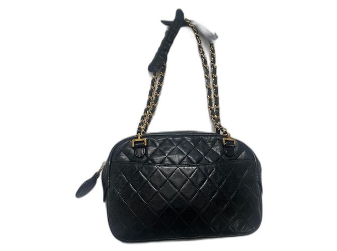 Camera Sac Caméra Chanel Noir en Cuir