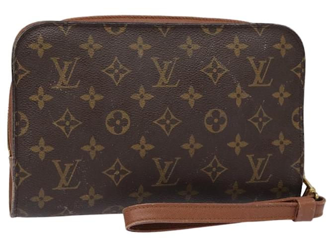 LOUIS VUITTON Monogram Orsay Clutch Bag M51790 LV Auth 89494 Cloth  ref.1641029