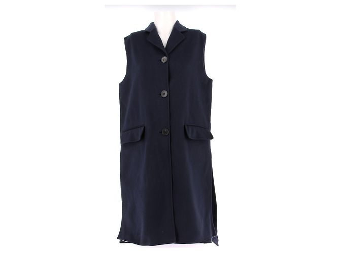 Marni jackets T.IT 40 Wool Navy blue