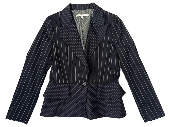 Gray pinstriped jacket Gianfranco Ferré Grey