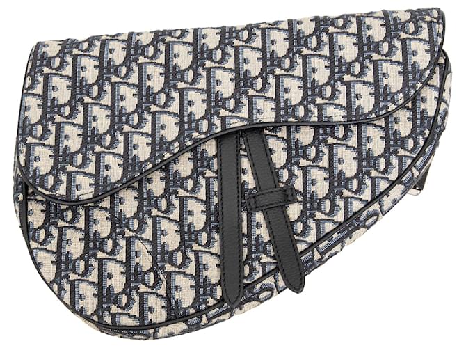 Dior Oblique Jacquard Saddle Bag - '20s Multiple colors Cloth  ref.1642257