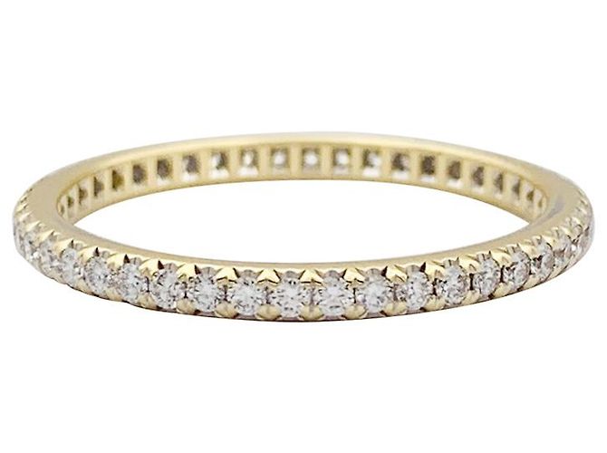 Tiffany & Co Anello Tiffany&Co, 'Soleste', oro giallo, diamanti.