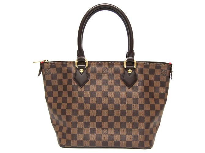 Louis Vuitton Damier Saleya PM Handbag Damier ebene