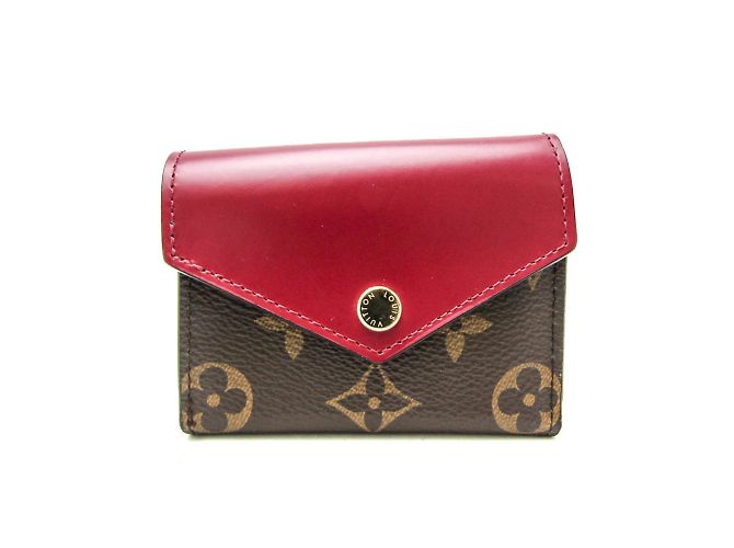 Cartera Monogram Zoe Louis Vuitton Castaño Fucsia