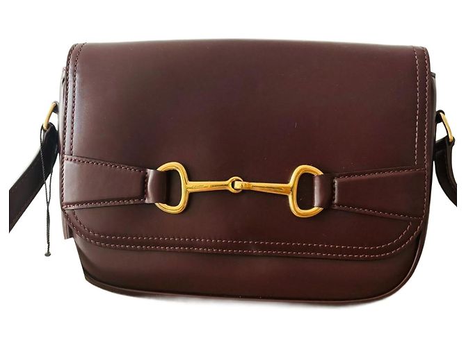 All Soft Céline Crecy medium model satin calf Dark red
