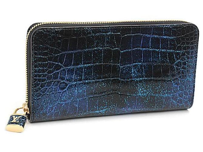 Autre Marque Louis Vuitton Crocodile Zippy Wallet Padlock ref 