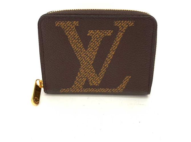 Monedero Zippy Monogram M69354 de Louis Vuitton Castaño
