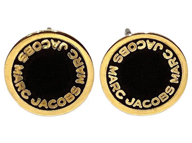 Brincos com logo clássico Marc Jacobs