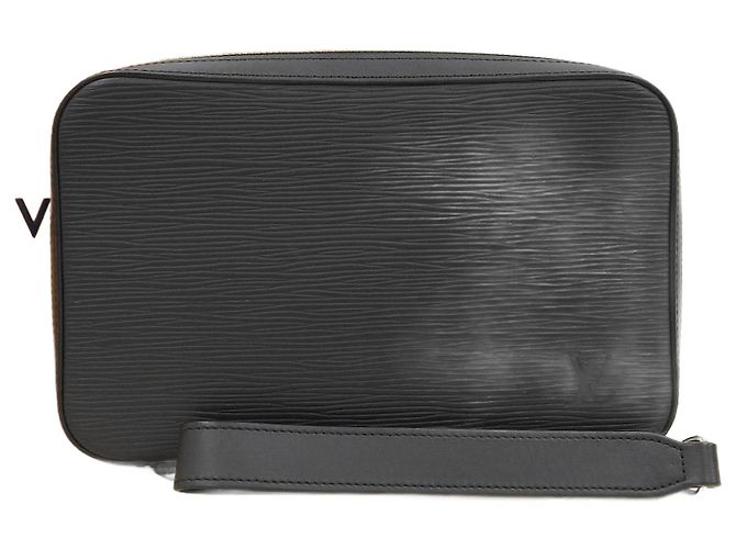 Borsa clutch Epi Dandy Louis Vuitton M64000 Nero