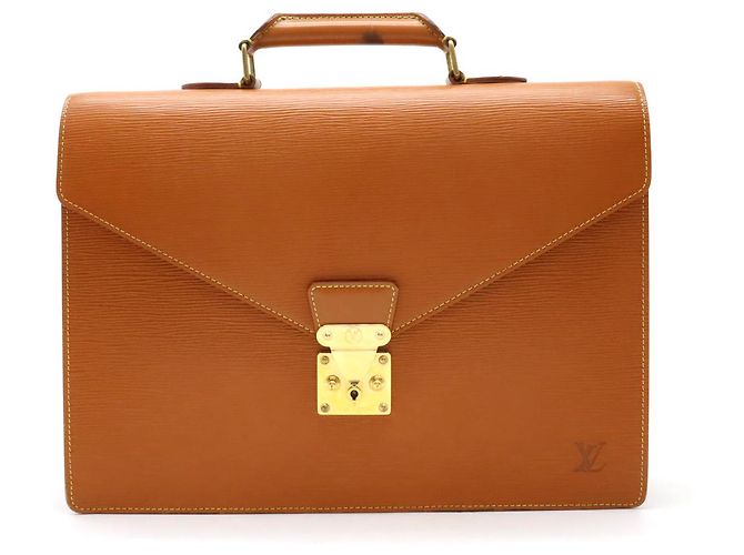Louis Vuitton Epi Pasta Executiva M54428 Dourado