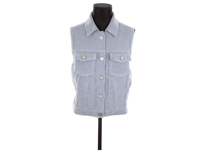 Giacca in cashmere blu Barrie