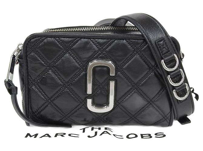 Autre Marque MARC JACOBS Bolsa transversal Softshot21 acolchoada M0015419 Preto