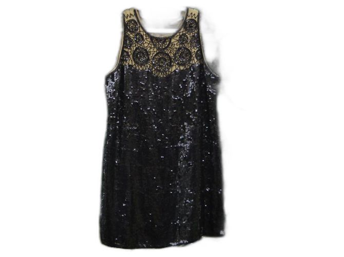 Abito Liu.Jo con paillettes nero