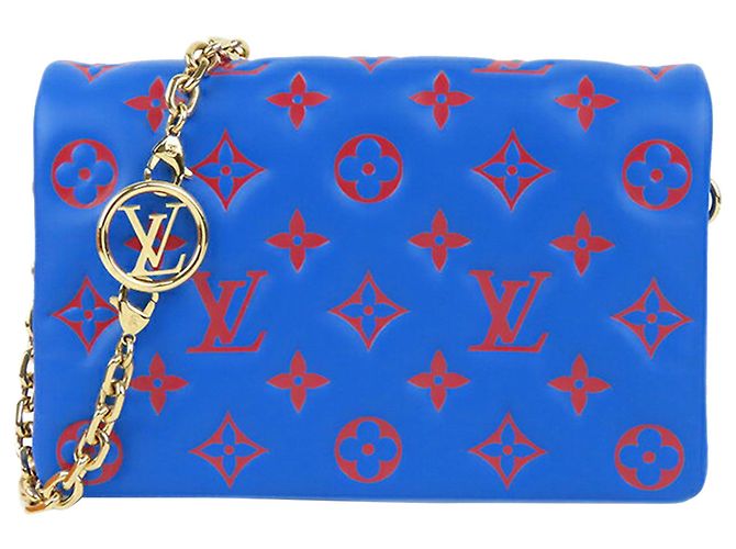 Sacs à main LOUIS VUITTON T. Cuir Bleu