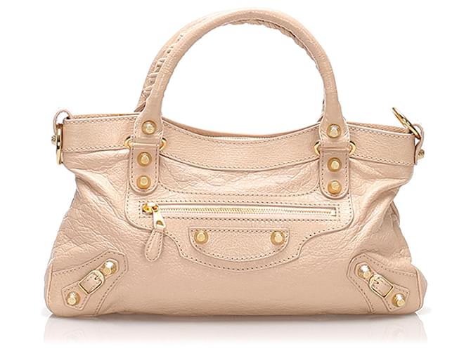 First BALENCIAGA Handbags T.  Leather Cream  ref.1664719