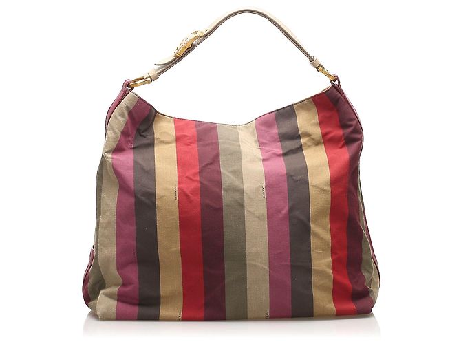 Pequin Bolsas FENDI T. Couro Multicor
