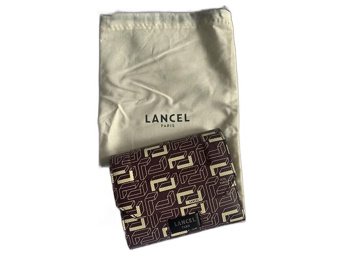 Lancel LANCELGRAM leather wallet