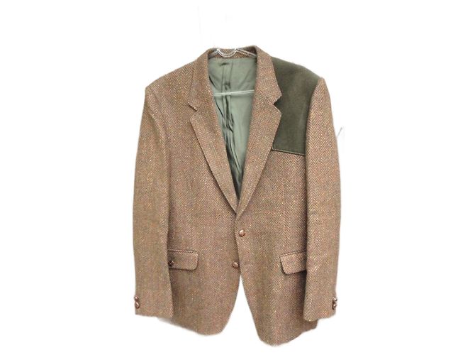 Autre Marque JP Chauvet Tweed Jacke Braun