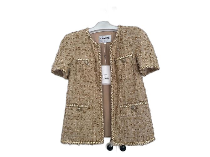 Cambon Chanel Giacca d'Oro da Sfilata 2019