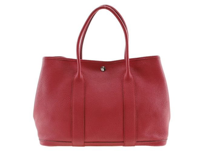 Hermès Bolso Tote PM Hermes Garden Roja