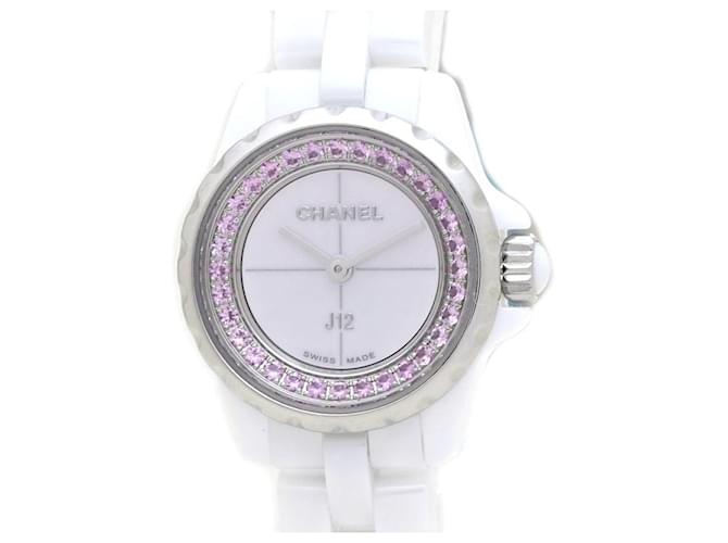 Chanel j12 pink sapphire watch outlet