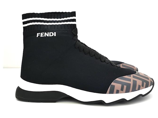 Fendi knit sock sneakers online